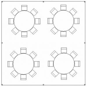 20x20 Sample Layout