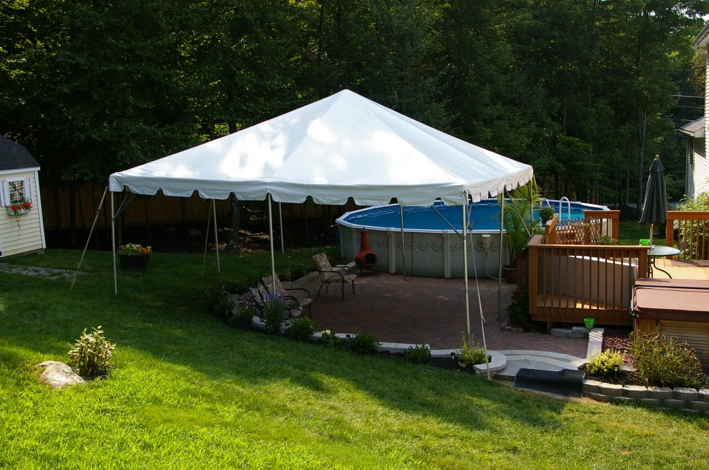 20x20 Frame Tent (2) Expert Rental of Torrington