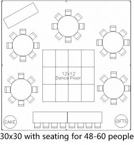 30x30 @ 48-60