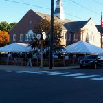 30'x30' Frame Tent and 20'x30' Frame Tent in Downtown Thomaston