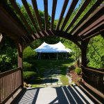 30'x45' Pole Tent on other side of bridge