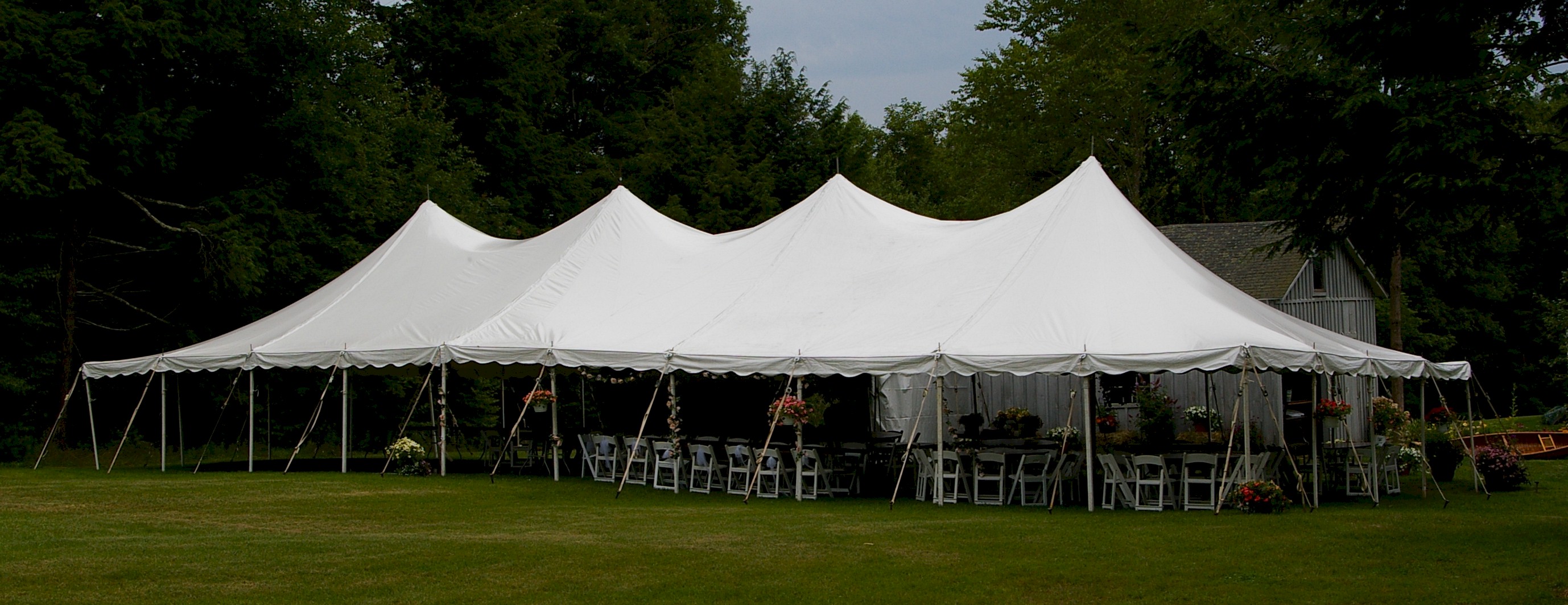30' x 75' Pole Tent Expert Rental of Torrington