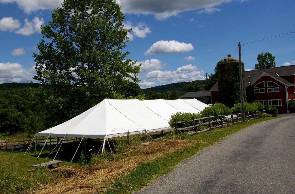30x90 Pole Tent Expert Rental of Torrington