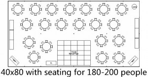 40 x 80 @ 160-200