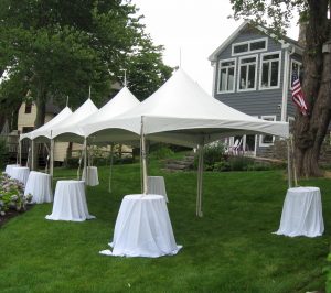 Water Barrels on 10x10 tents