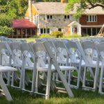 White Party Chairs set for Ceremony