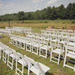 White Part Chairs for Ceremony