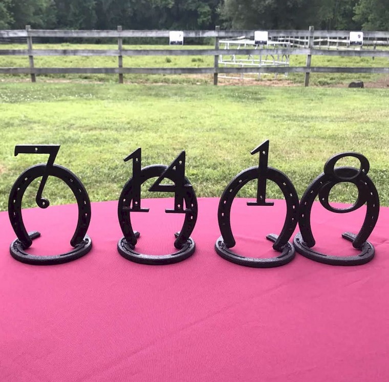 Horseshoe Table Numbers