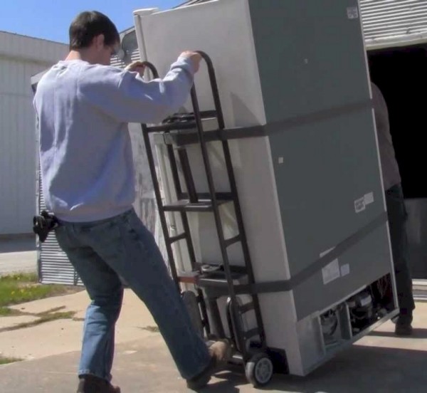 Appliance Dolly in Use Expert Rental of Torrington