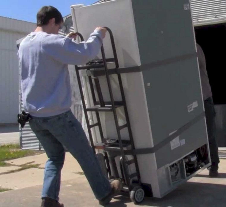 Appliance Dolly in Use