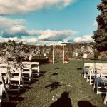 White Party Chairs Ceremony